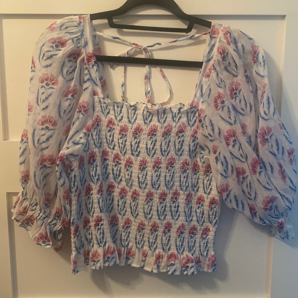 Oliphant smocked top